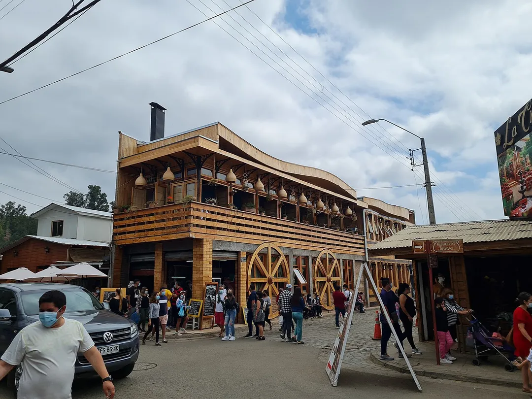 Restaurante en el centro de Pomaire