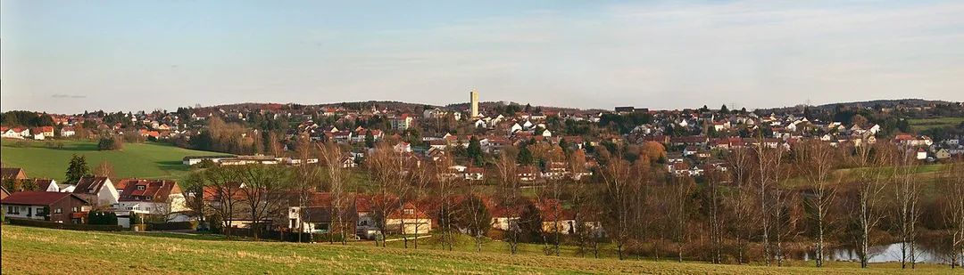 Merchweiler Panorama von der Bergkapelle