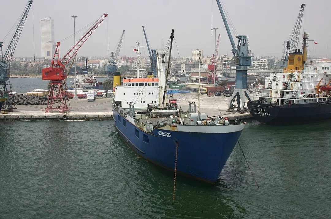General cargo berths in the port of Mersin, 6 June 2006