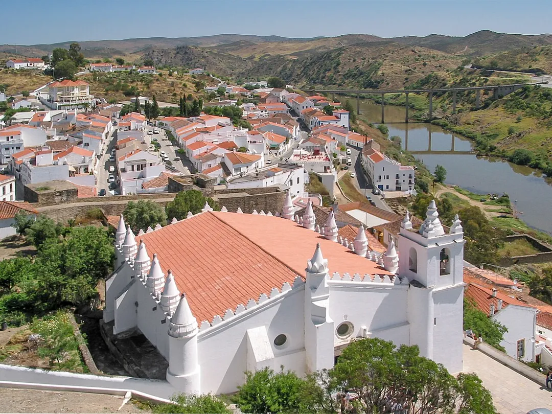 View of Mértola, Portugal