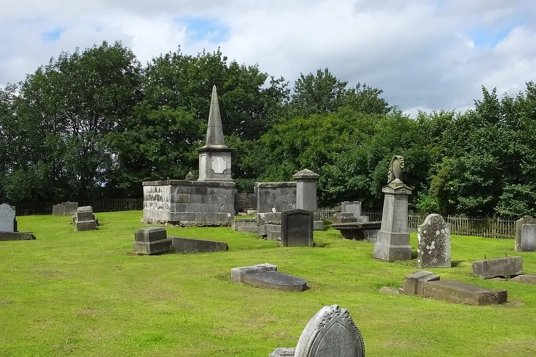 The site of the pre-Reformation Methil Parish Church, now part of Methilhill Cemetery.
