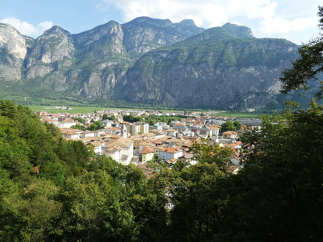 Mezzolombardo (Trentino, Italy) - View from the cemetery