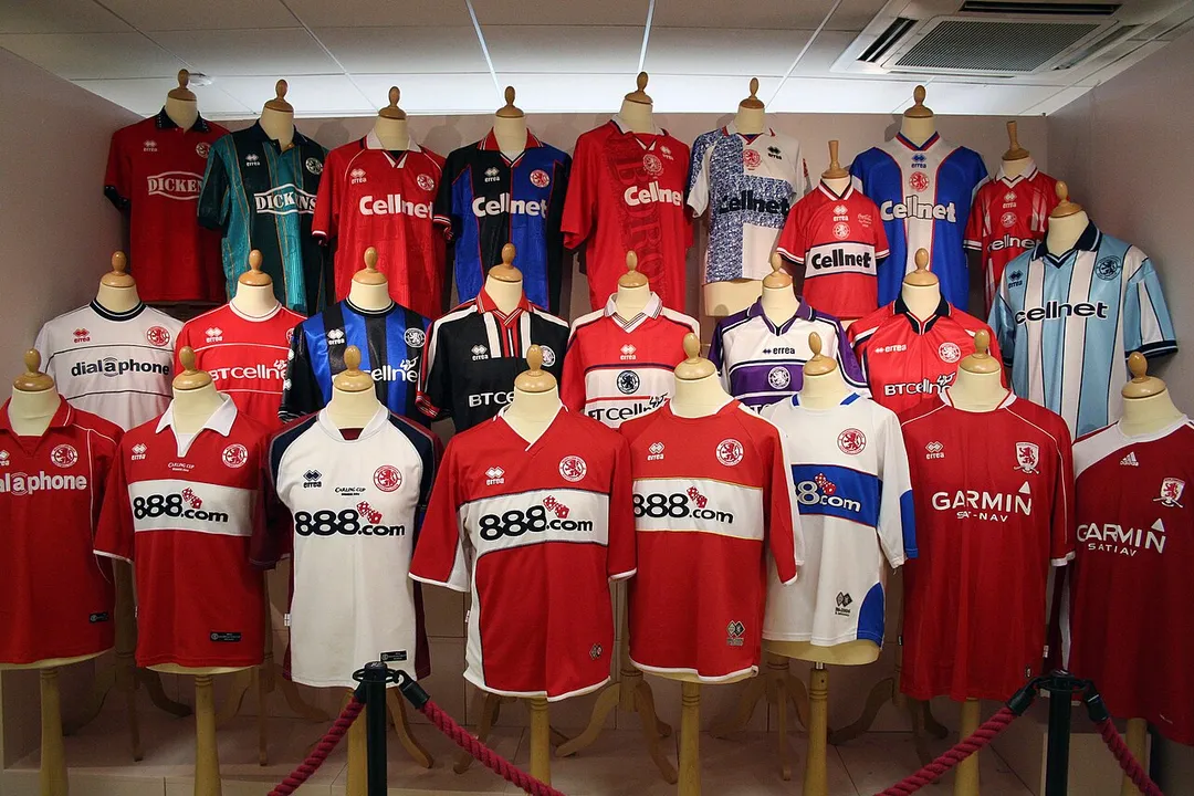 Middlesbrough F.C. shirts, 1994-2010