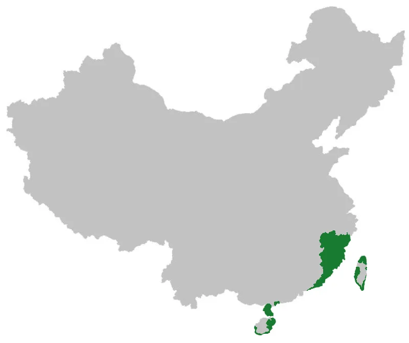 Linguistic maps of Min in China/Taiwan/Hainan