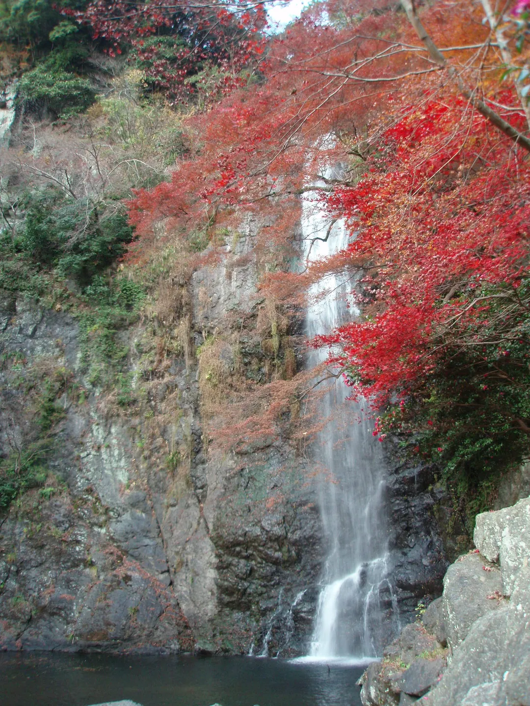 Minoh falls in Minoh, Osaka, Japan