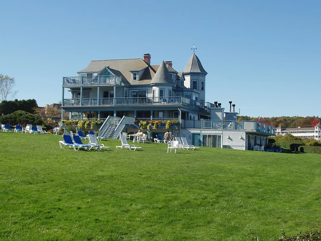 One of the building of the Beachmere Inn in Ogunquit, Maine