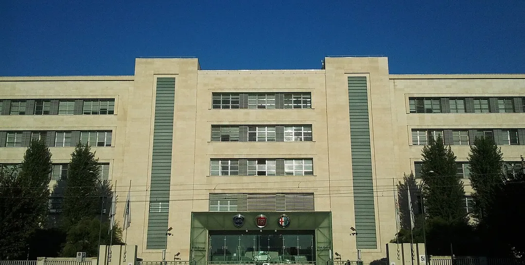 World Headquarters of Fiat Group Autmobiles. Palazzina. Fiat Mirafiori facility. Torino. Italy