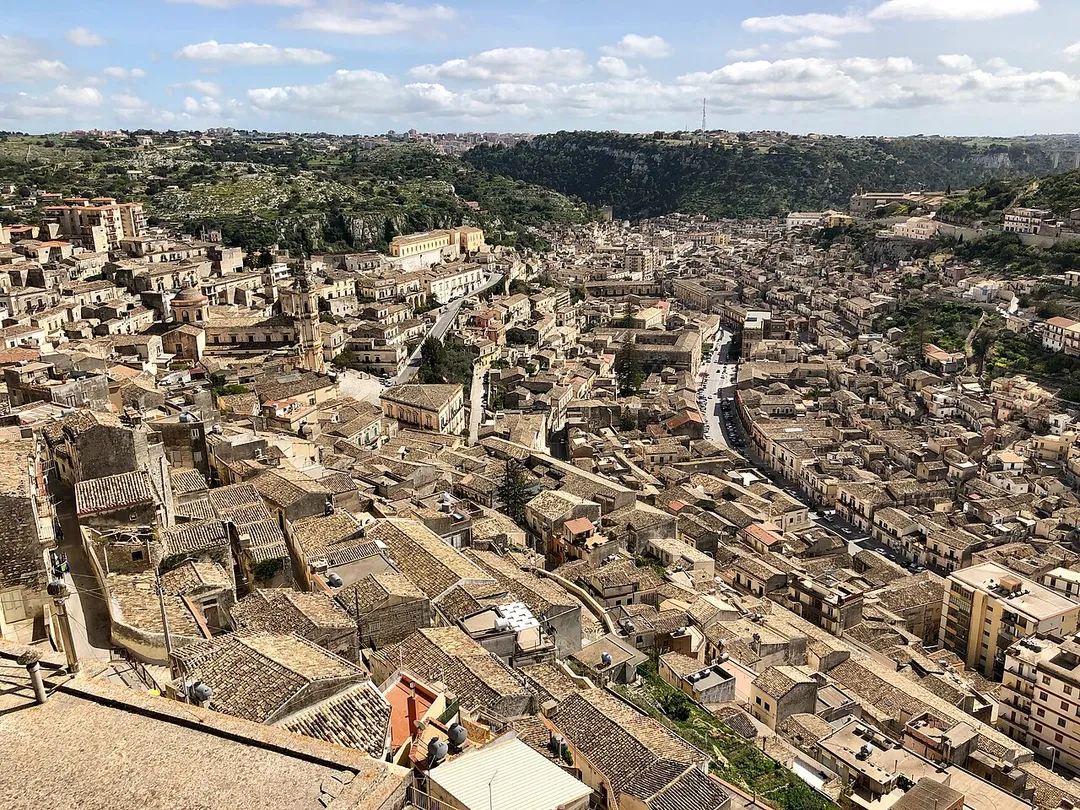 Veduta di Modica