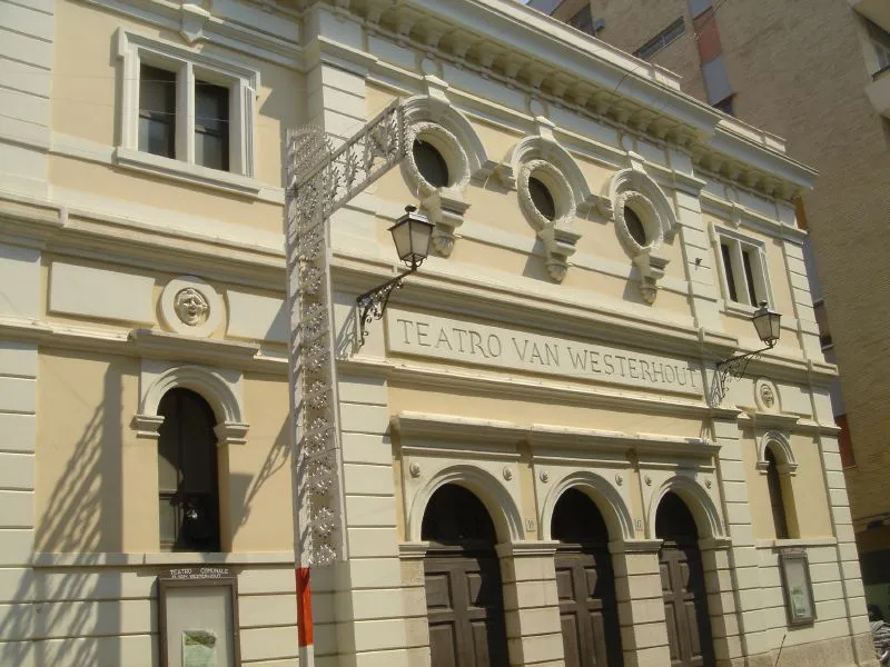 The Van Westerhout Theatre in Mola di Bari, Italy.