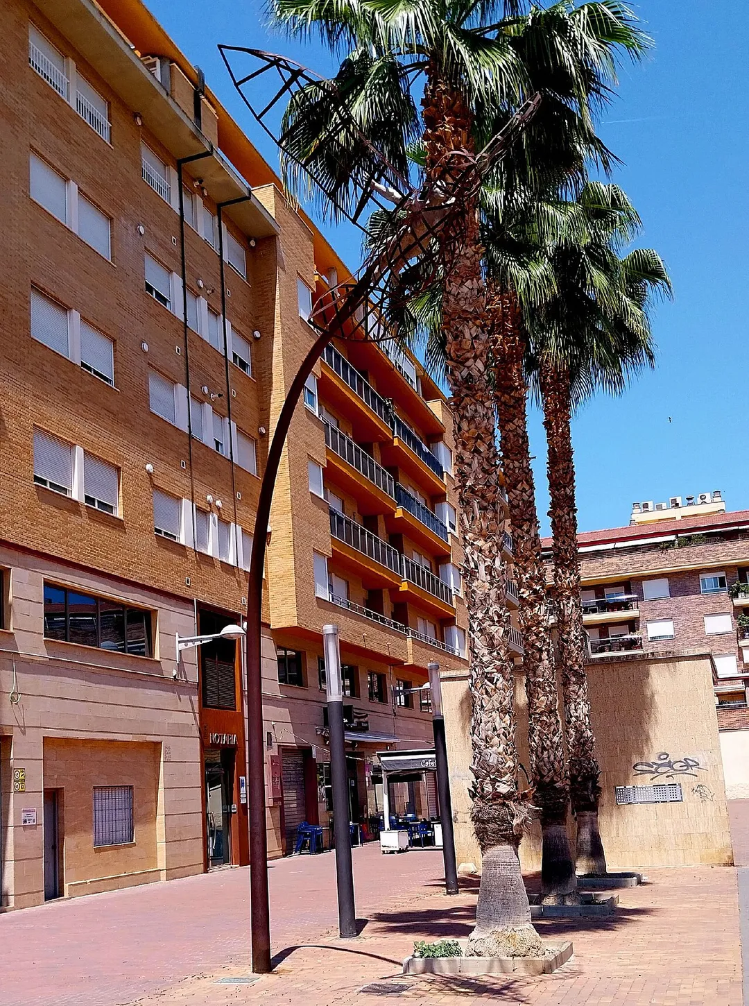 Escultura 'Semíramis', en Molina de Segura (Murcia)