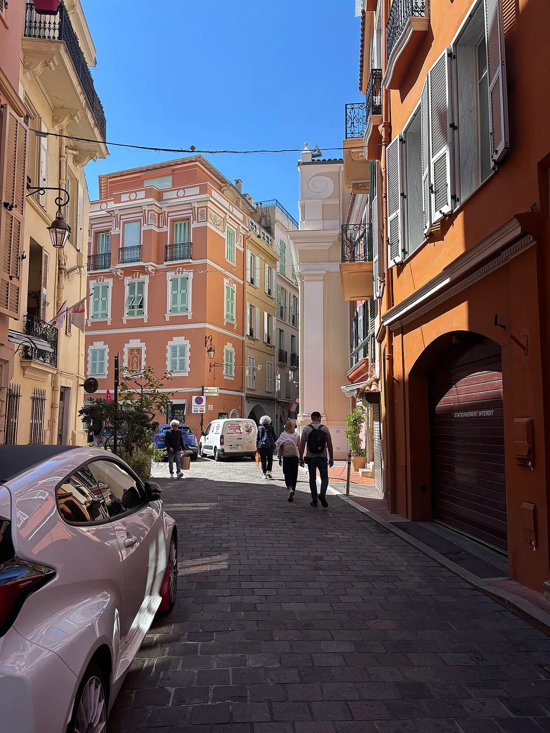 View of the Old Town’s ‘caruggi’
