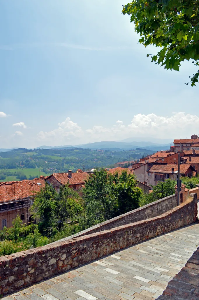 Langa Monregalese as seen from Mondovì Belvedere