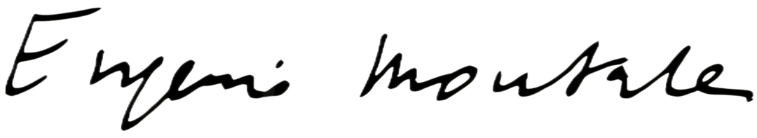 Montale - signature