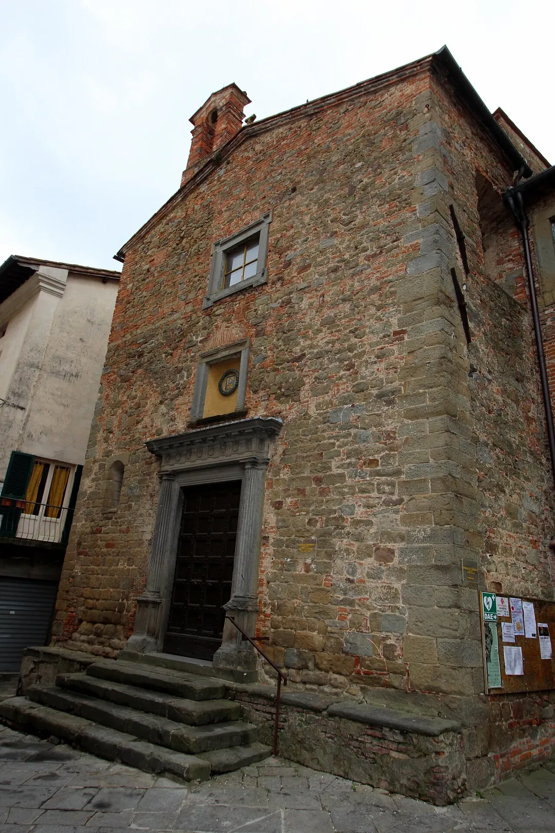 Church San Giovanni, city center of Monte San Savino, Province of Arezzo, Tuscany, Italy