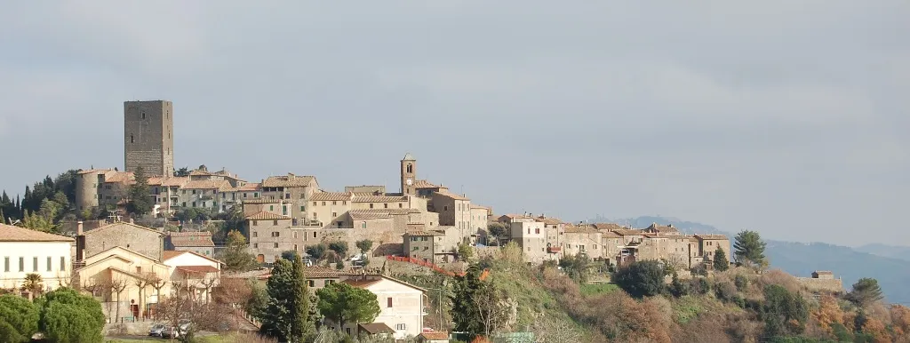 Montecatini Val di Cecina - Veduta del centro storico