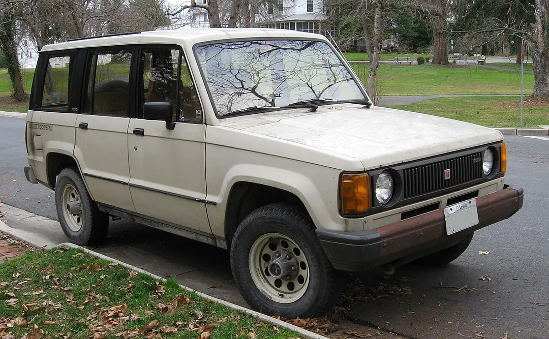 1984-1986 Isuzu Trooper photographed in USA.