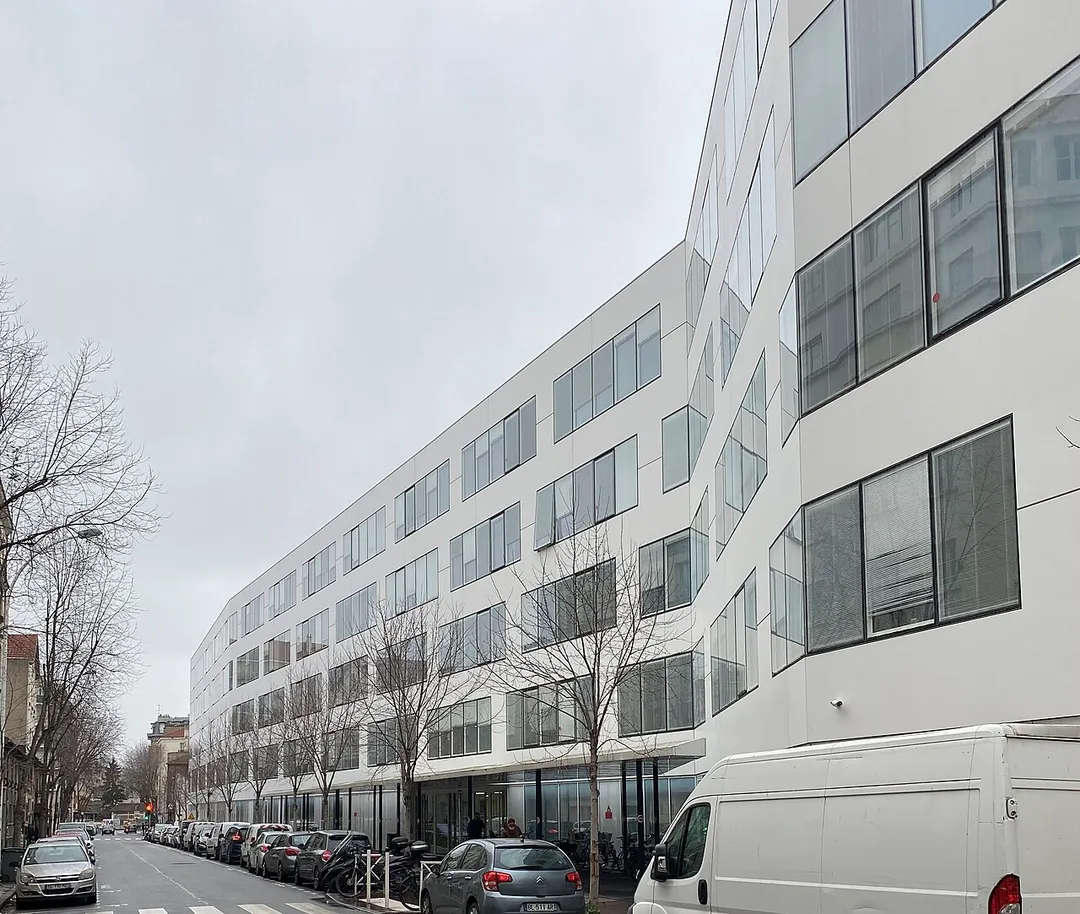 Immeuble Le White, head office of French statistical office INSEE in Montrouge near Paris, France