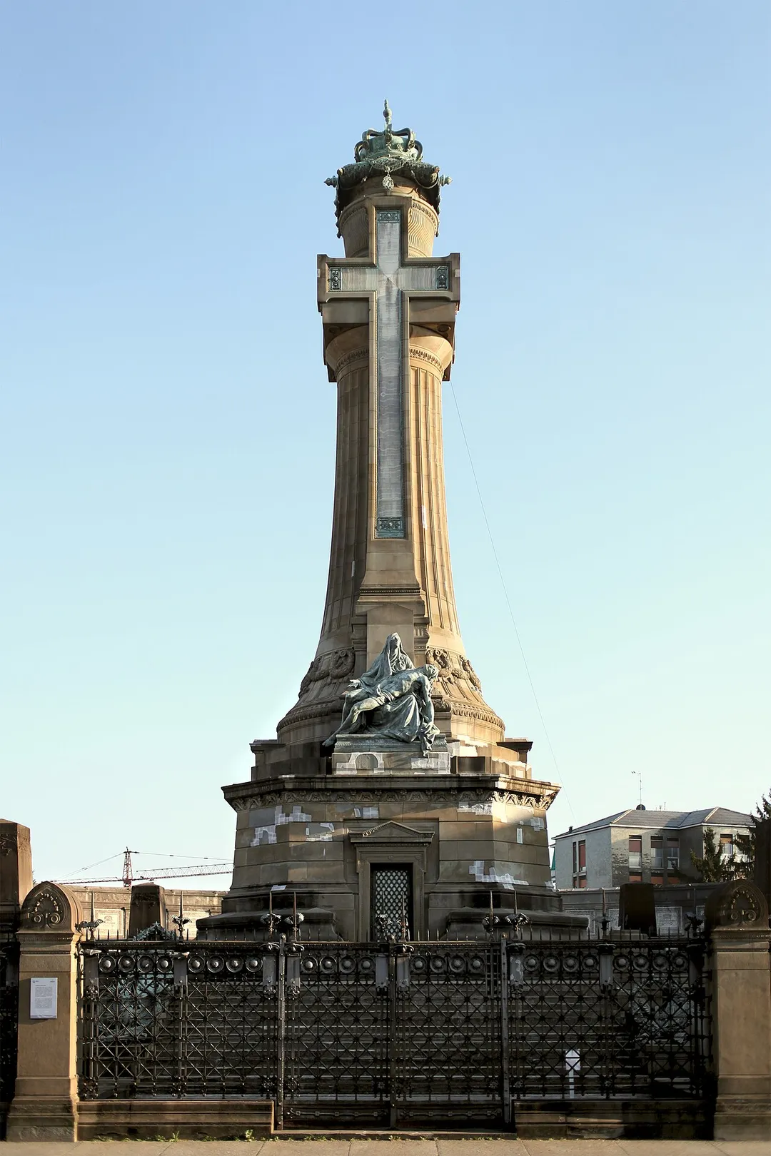 Cappella Espiatoria di Monza a memoria di re Umberto I (1910), colonna
