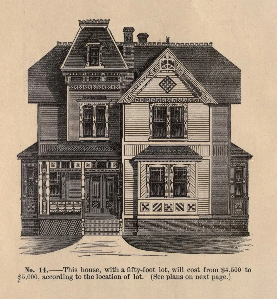Period image of the residence of D.C. McKinnon