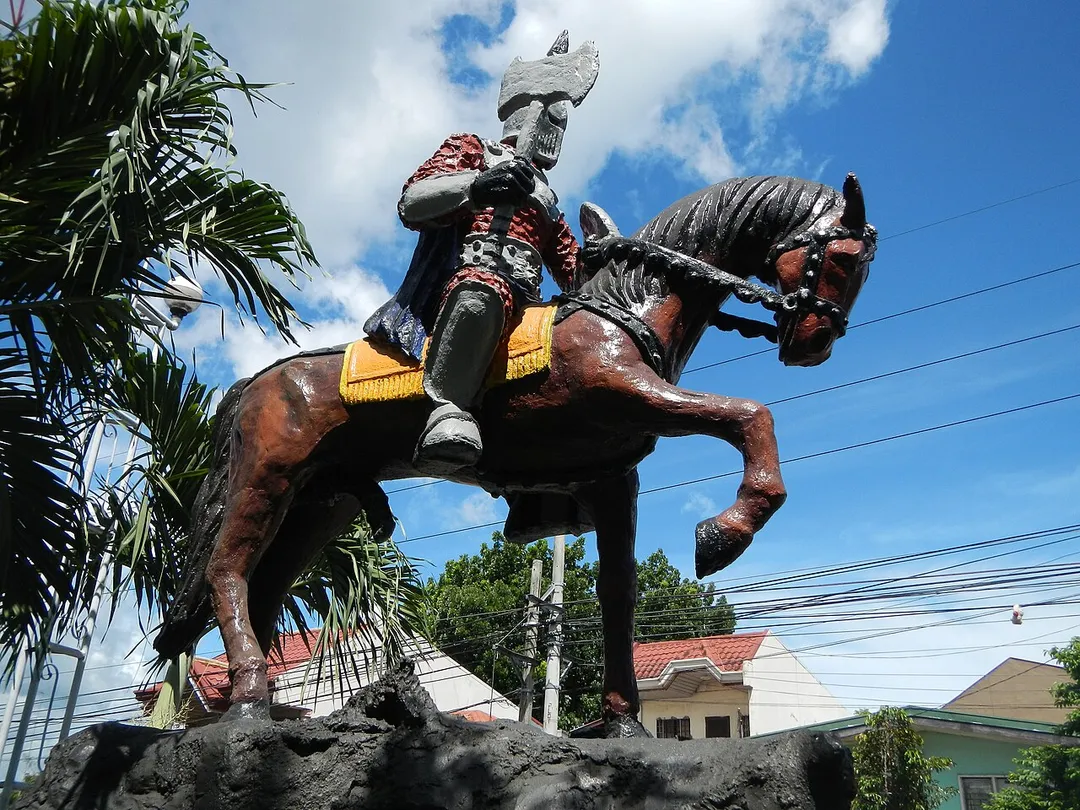 Cavalier - Crossing, Junction, National Highway, Barangay Maybancal where the "CAVALIER Statue"-is located.[1] [2] Coordinates:   14°31'32"N   121°14'30"E - Morong, Rizal[3] is a first class municipality in the province of Rizal, Philippines. According to the latest census, it has a population of 50,538 inhabitants in 8,988 households. A popular attraction is Spanish-era St. Jerome's Parish Church. The town is also known for featuring the balaw-balaw side dish.  Morong is politically subdivided into 8 barangays with 3 situated in the poblacion, including Maybancal where the "CAVALIER Statue"-is located.