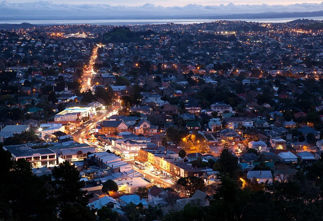 Mount Eden Road in Auckland, NZ