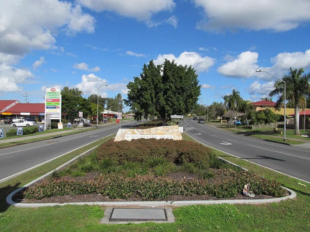 Mount Warren Boulevard in the suburb of Mount Warren Park, near Beenleigh, Queensland.