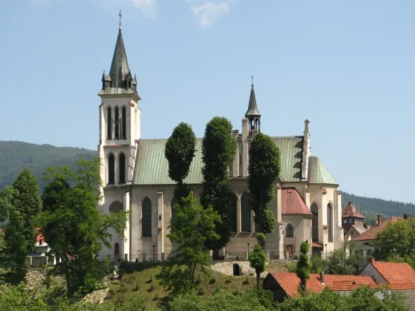 Church of St.Michael the Archangel in Mszana Dolna, Poland