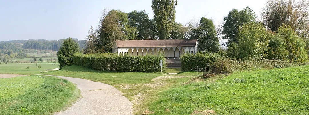 Hofwil swimming pool, Münchenbuchsee, Switzerland. Switzerland's oldest purpose-built swimming pool (1822/23).