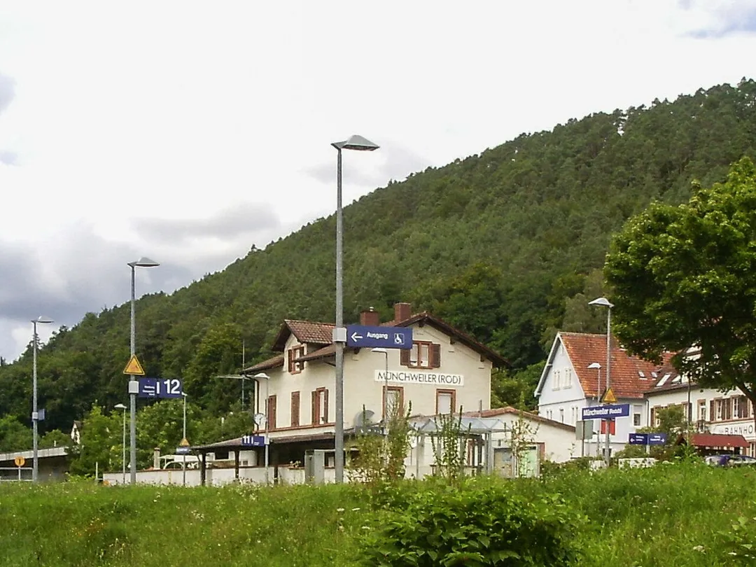 Münchweiler an der Rodalb train station.