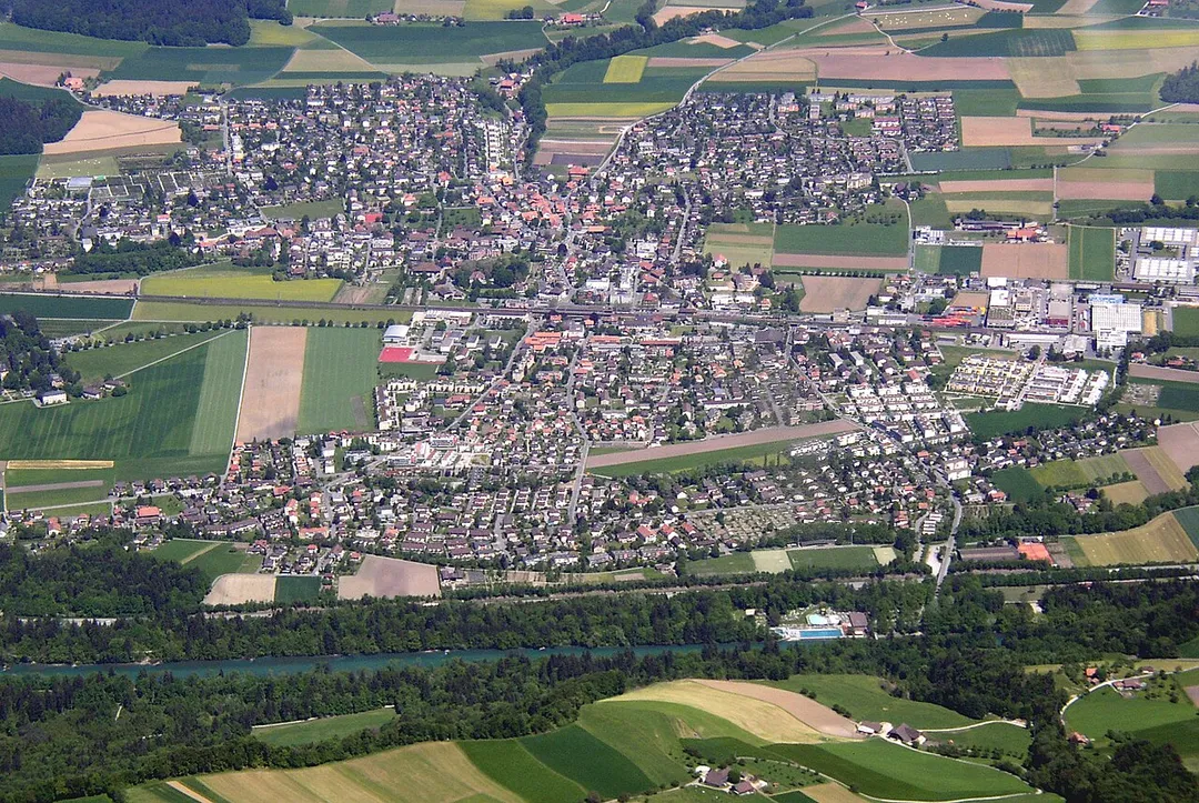 Münsingen von oben