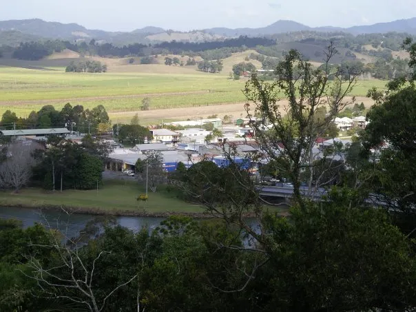 Murwillumbahand the Tweed River, NSW, Australia