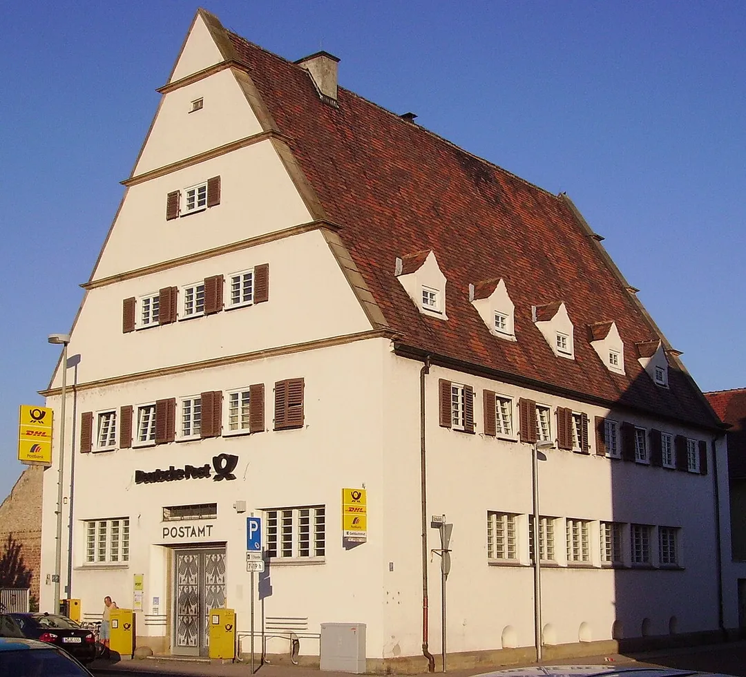 post office in Mutterstadt, Germany