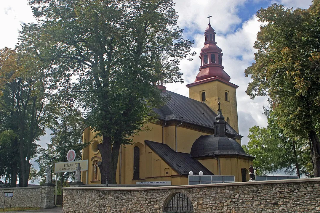 Myszków Mrzygłód - kościół parafialny pw. Wniebowzięcia NMP, 1653-1662, XVIII
