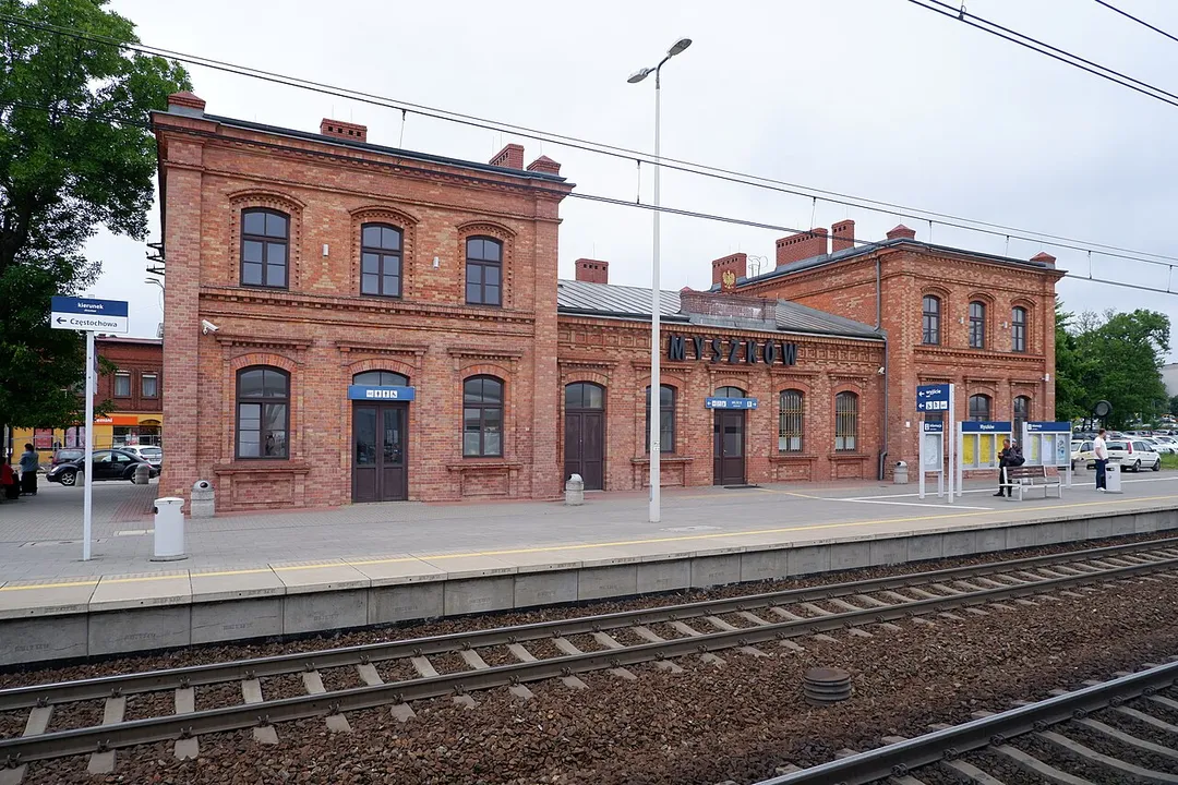 Myszków train station