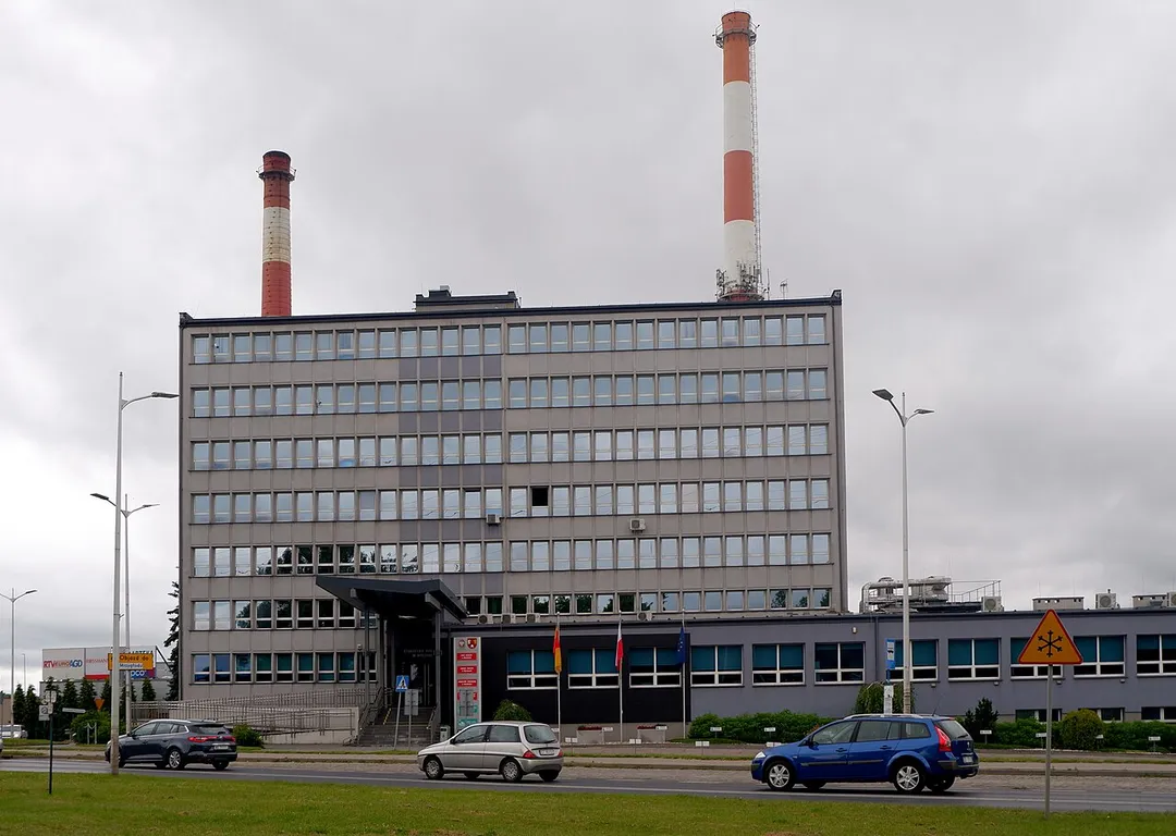 Powiat office in Myszków, Poland