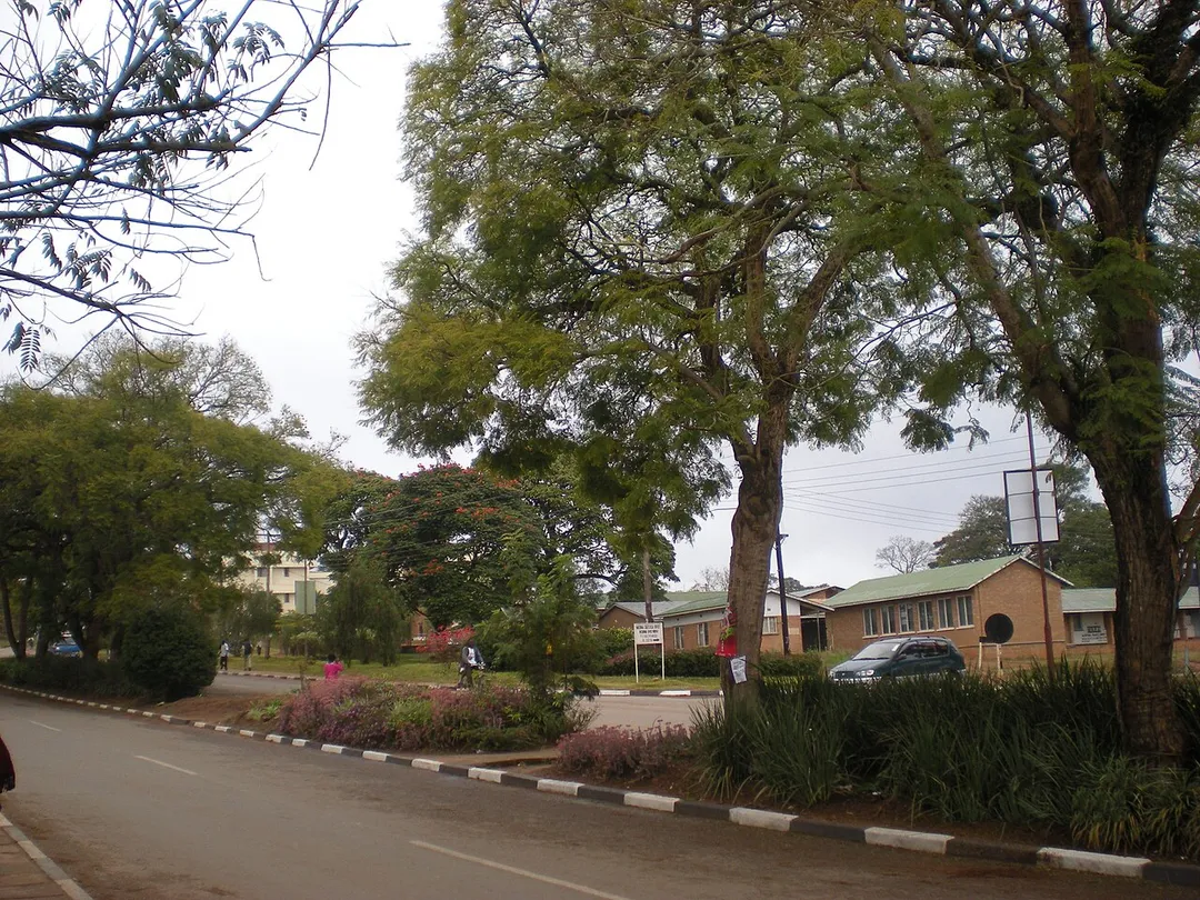 A street in Mzuzu