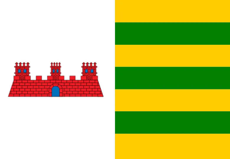 Coat of arms of Nacimiento city, in Chile