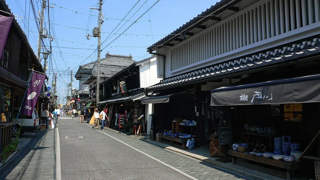 Kurokabe Square in Nagahama, Shiga, Japan