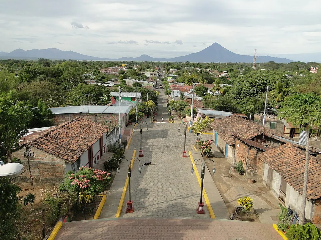 City view from El Mirador in Nagarote