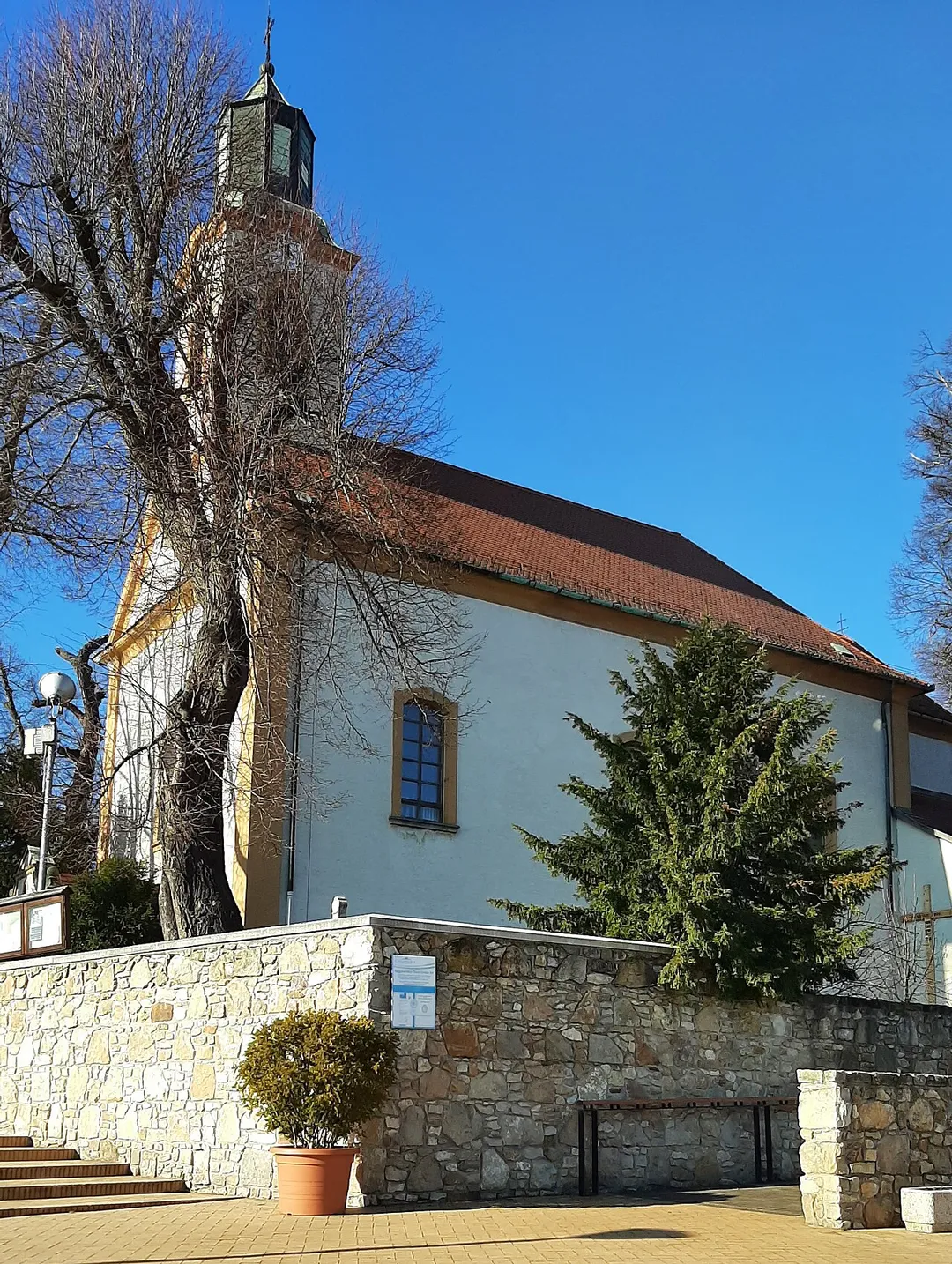 The Church in Nagykovácsi in Tisza István tér