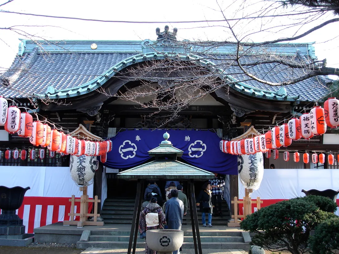 New Year's Shrine Visit, Yutenji