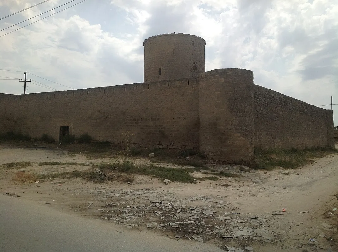 Nardaran Fortress in the Nardaran (Baku, Azerbaijan)