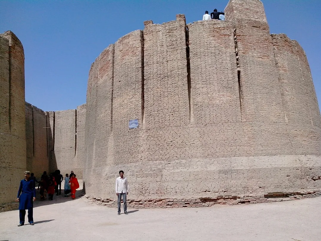 This is a photo of a monument in Pakistan identified as the