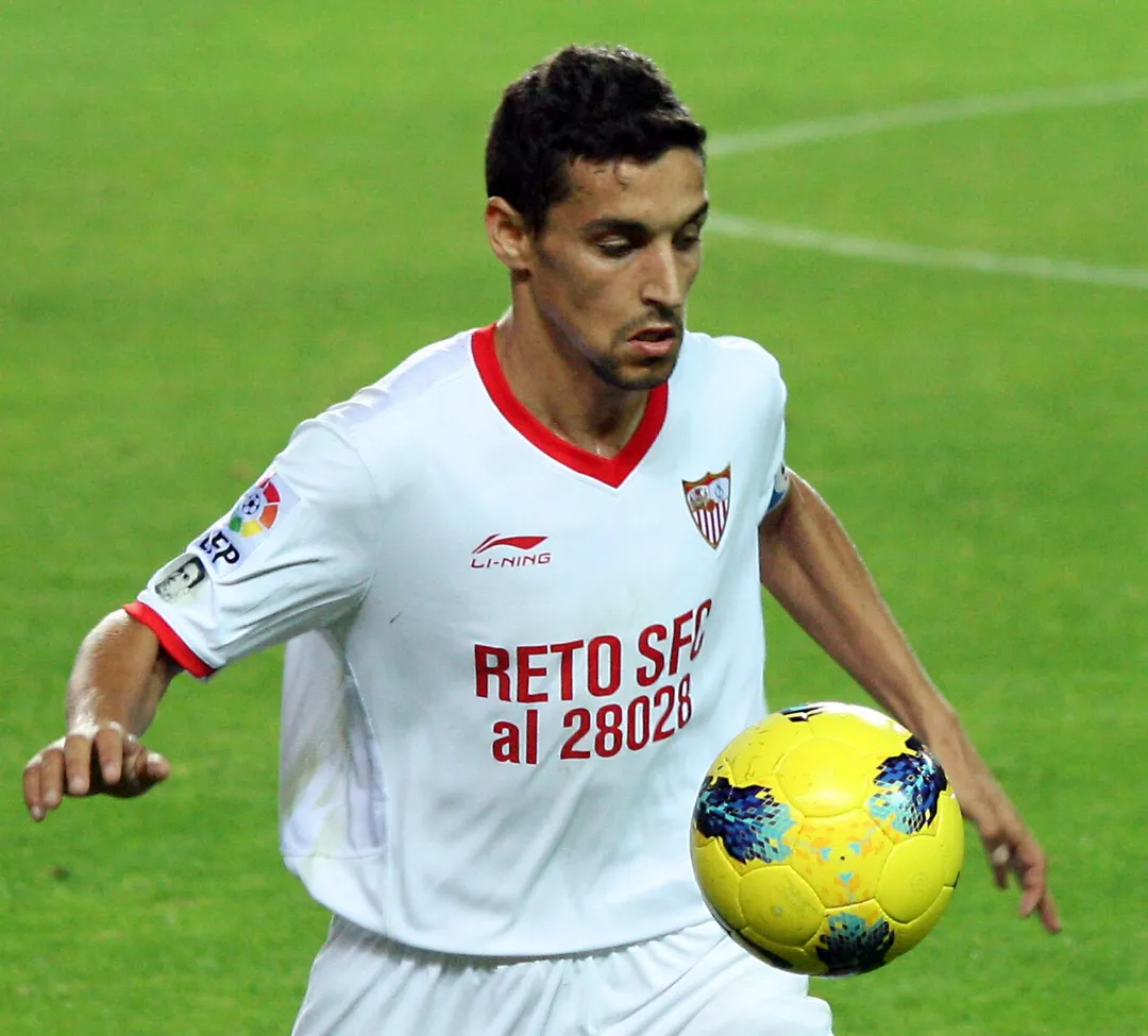 Jesús Navas, Spanish footballer who plays for Sevilla Fútbol Club.