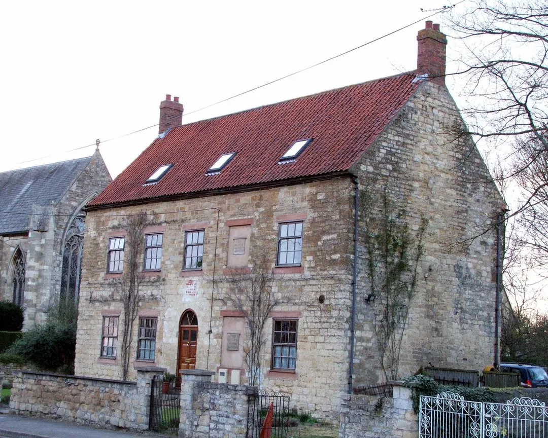 Clint Lane in Navenby in Lincolnshire, England.