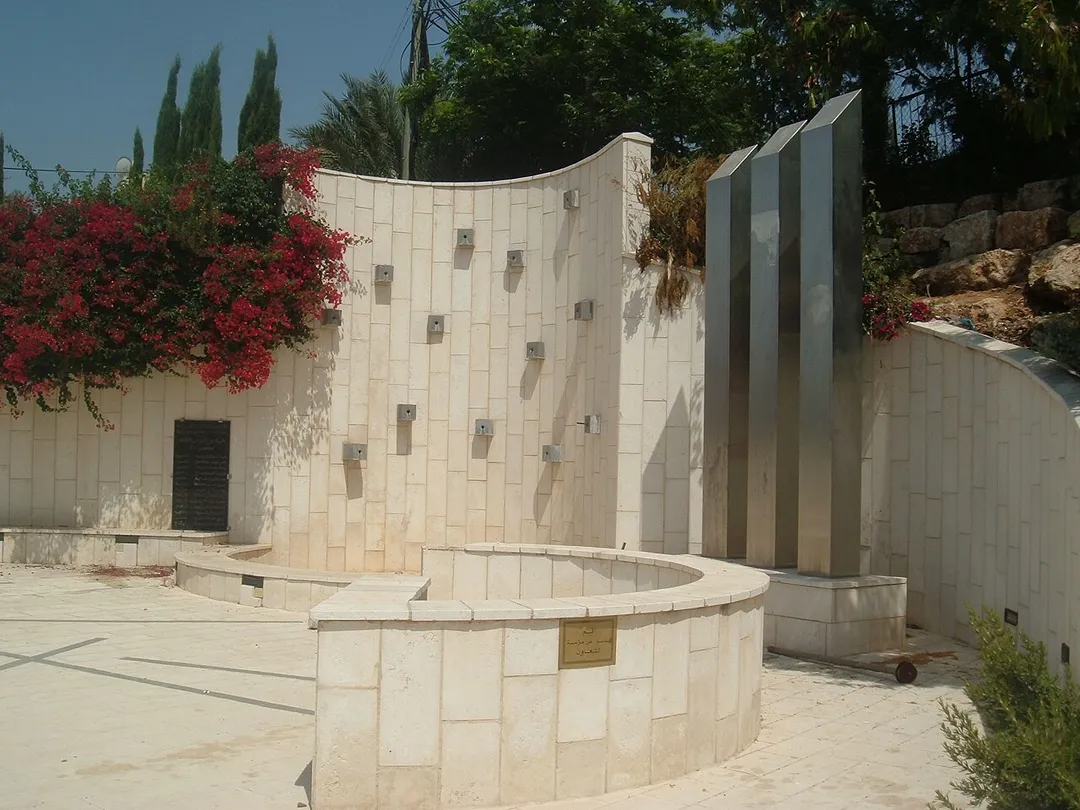 Monument to arab israeli casualties in October 2000 riots, Nazareth