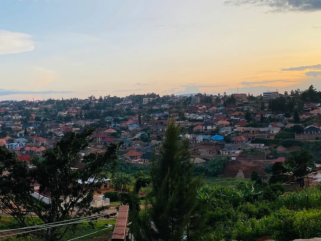 Image of Rwanda lanscape at around Bumbogo (from sector Ndera)