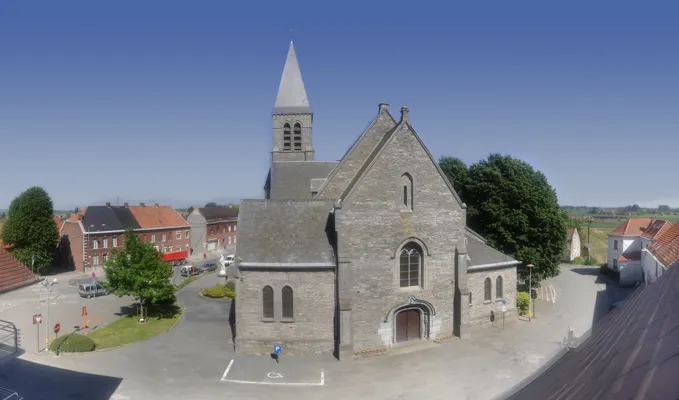 Néchin (Belgium), Saint Amandus church