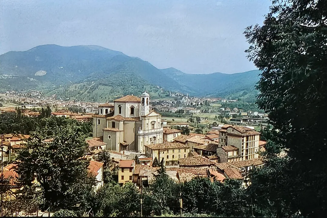 Vista panoramica di Nembro