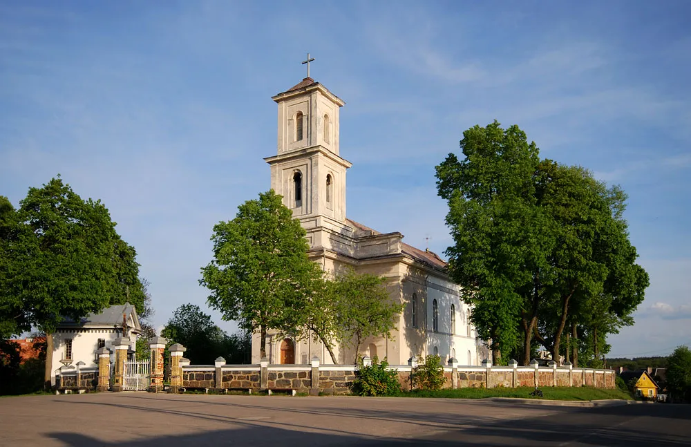 Church of St. Michael the Archangel in Nemencine, Lithuania